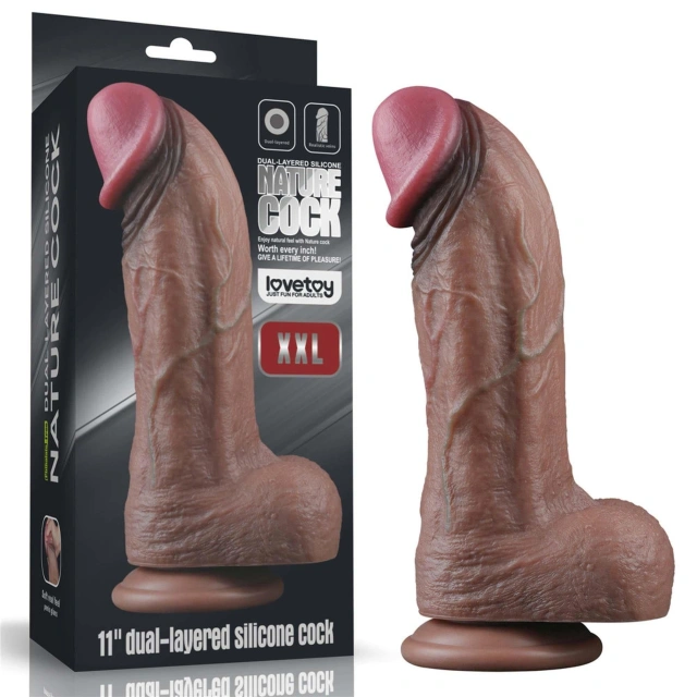 Dildo z Przyssawką Silikonowy 