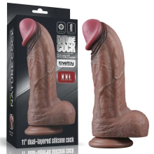 Dildo z Przyssawką Silikonowy 