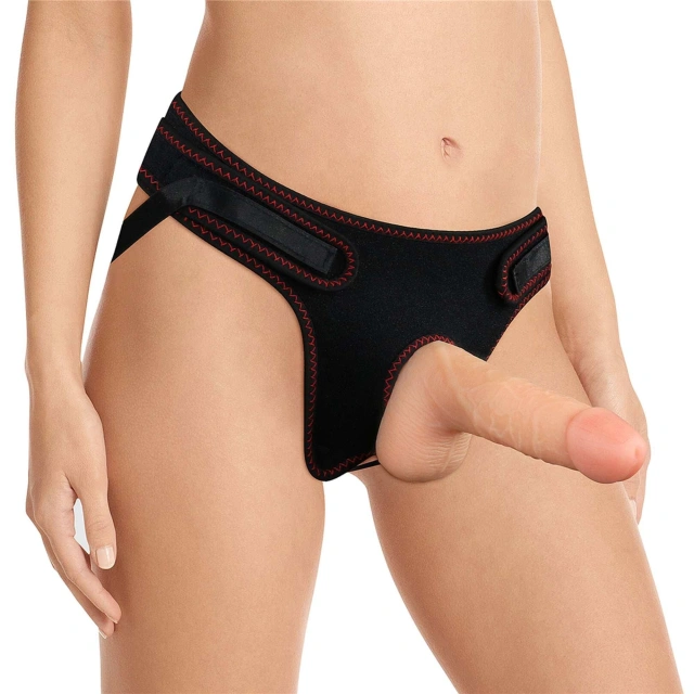 Strap-On Z Protezą Penis Easy Set Lovetoy