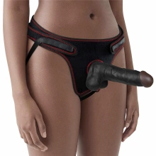 Strap-On Z Protezą Penis Easy Set Lovetoy Czarny