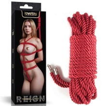 Lina Bondage Rebellion Reign Crimson Silky Bondage Rope Lovetoy 