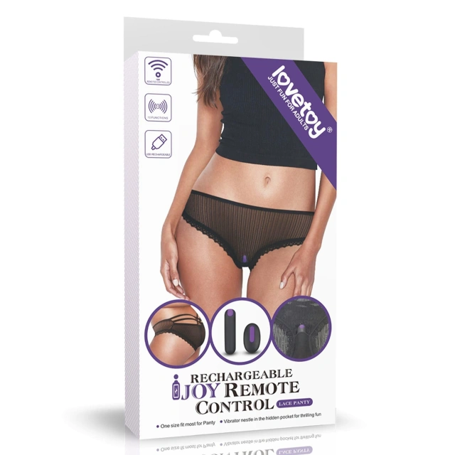 Wibrujące Majtki IJOY Rechargeable Remote Control Panties Lovetoy