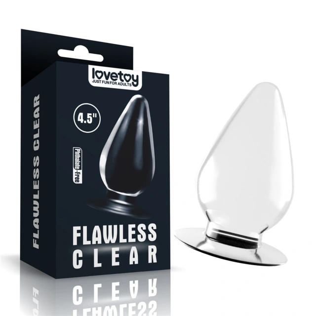 Zatyczka Analna Flawless Clear Anal Plug Przeźroczysty | 100% ORYGINAŁ| DYSKRETNA PRZESYŁKA