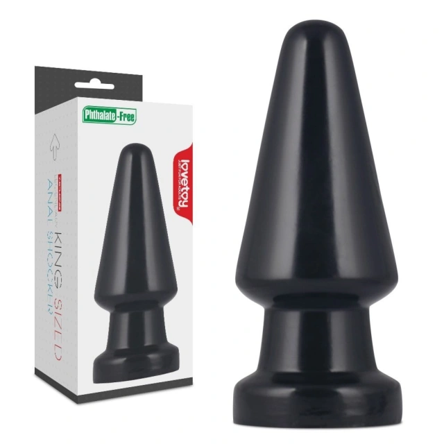 Korek Analny King-Sized Anal Shocker 19cm Czarny | 100% ORYGINAŁ| DYSKRETNA PRZESYŁKA