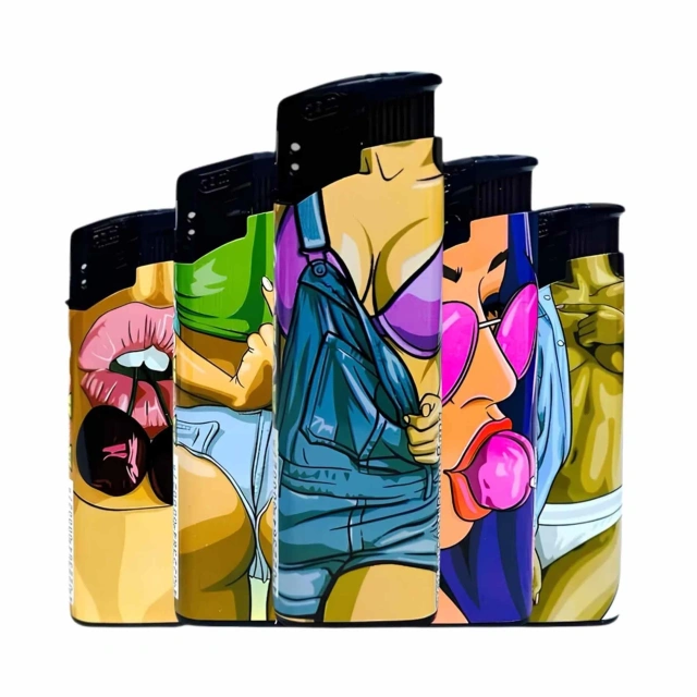Kinky Pleasure - PB003 - Lighters Cartoon