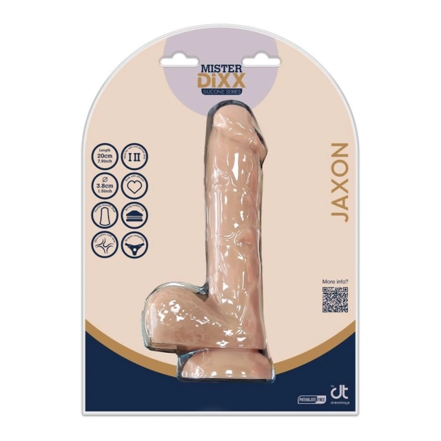 MISTER DIXX JAXON 7,8 INCH SILICONE DILDO