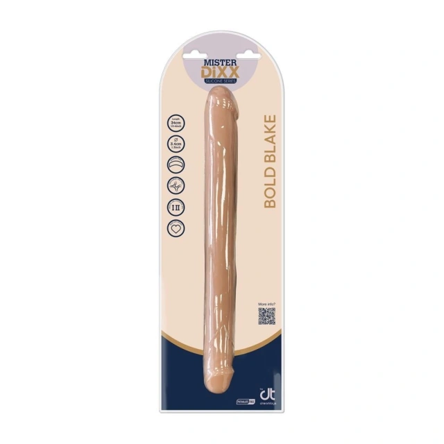 MISTER DIXX BOLD BLAKE 13,4 INCH SILICONE DOUBLE DONG