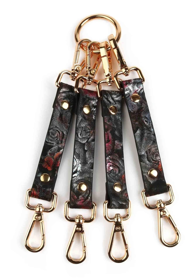 Floral Jacquard Hogtie