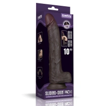 10'' Sliding Skin Pro II Dual Layer Silicone Dong