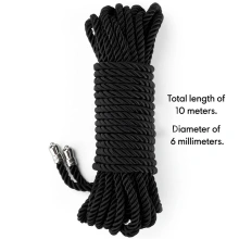 Rebellion Reign Ebony Silky Bondage Rope