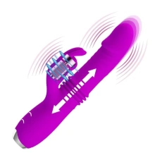 Wibrator Punktu G Dorothy USB 3 Thrusting 12 Vibration Pretty Love Posuwisty Ładowany USB 