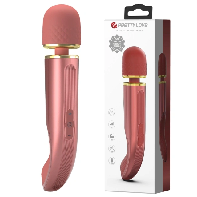 Stymulator Łechtaczki Interesting Massager 5 Levels Of Speed Control 7 Pretty Love 