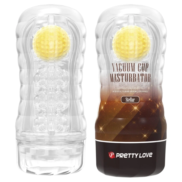 Masturbator TPR / ABS Vacuum CUP Masturbator Stellar ABS TPR Pretty Love 