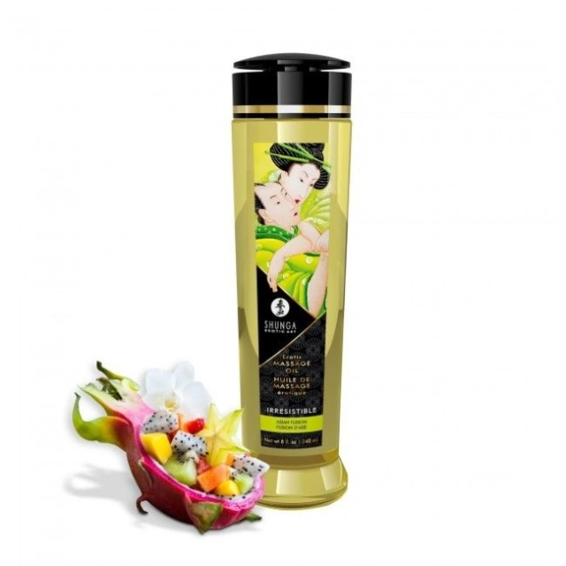 Olejek Do Masażu Erotic Massage Oil Irresistible / Asian Fusion 240Ml Shunga 