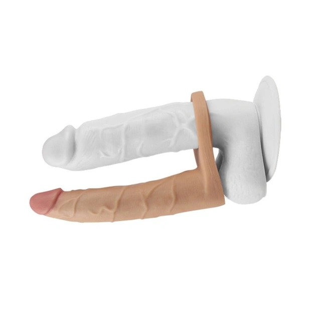 Porator Podwójna Penetracja Love Toy Cielisty 