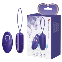 Wibrujące jajeczko z pilotem 12 trybów silikonowe wodoodporne dyskretne – Pretty Love Selkie Youth Wireless Remote Control