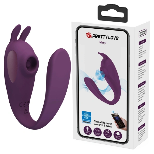 Wibrator dla Par - SHEY, 10 vibration functions 10 tapping functions Mobile APP Long-distance Control