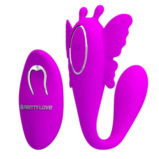 Wibrator dla Par - PRETTY LOVE - CHIMERA 12 FUNCTIONS USB PINK