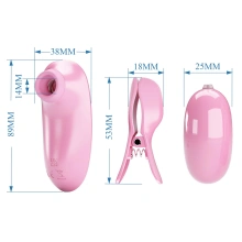 Pretty Love Imonie - 3 in 1 Nipple Clamp & Bullet Vibrator Set