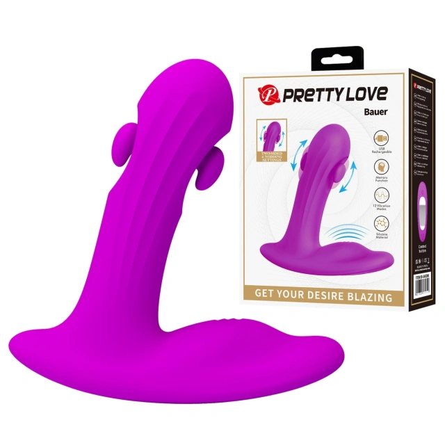 Pretty Love Bauer – Dual Stimulation Vibrator