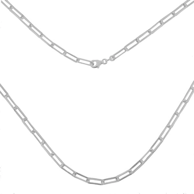 Srebrny naszyjnik łańcuch 70cm