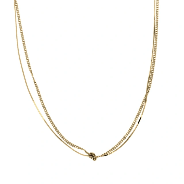 Srebrny pozłacany naszyjnik choker SUPEŁ