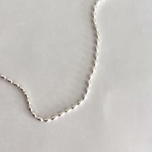 Srebrny naszyjnik choker srebrna PERŁA