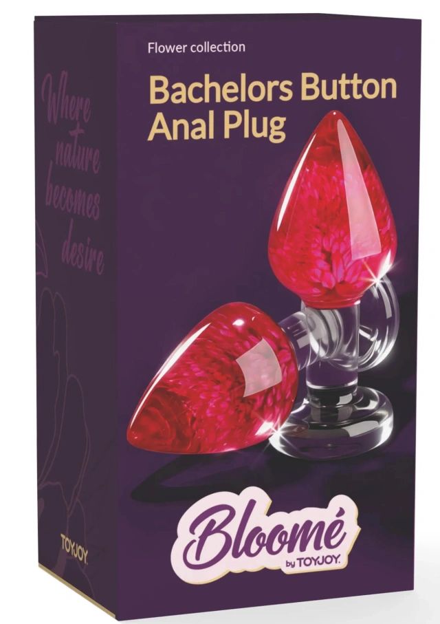 Bachelors Button Anal Plug Medium