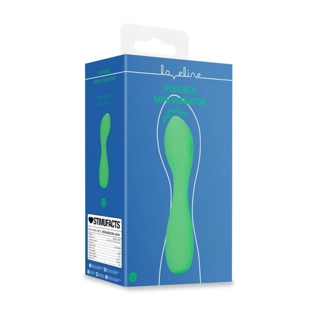 Mini Flexible Vibrator - Green Bliss