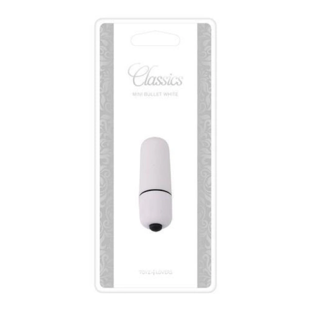 Wibrator-MINI VIBRATORE BULLET CLASSICS WHITE
