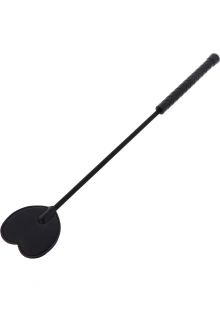 Packa z czarnym serduszkiem - Crop Whip Heart Black