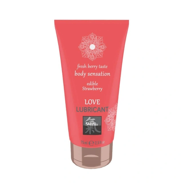 SHIATSU Love lubricant edible STRAWBERRY