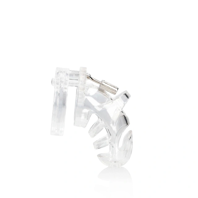 Model 25 - Chastity Cage - 3.5'' / 9 cm - Transparent