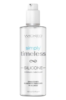 WICKED SIMPLY TIMELESS SILICONE LUBRICANT 120ML