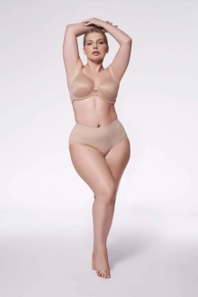 Figi 271 Basic Panty Maxi Naturalne