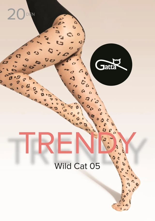 Rajstopy Wild Cat 05 20 Den Daino-Nero
