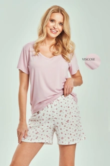 Piżama Felicia 3514 Pudrowy Róż