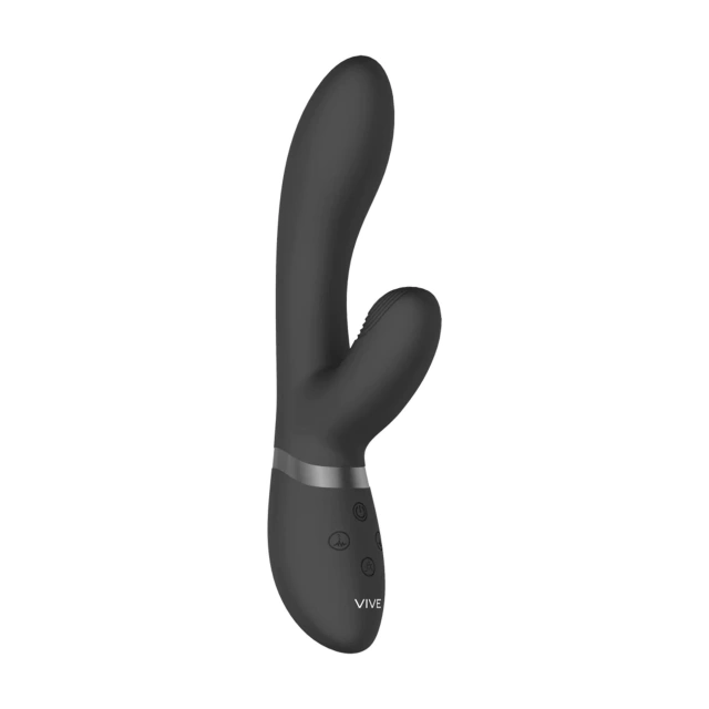 Kyra - Pulse Clitoral Rabbit - Black