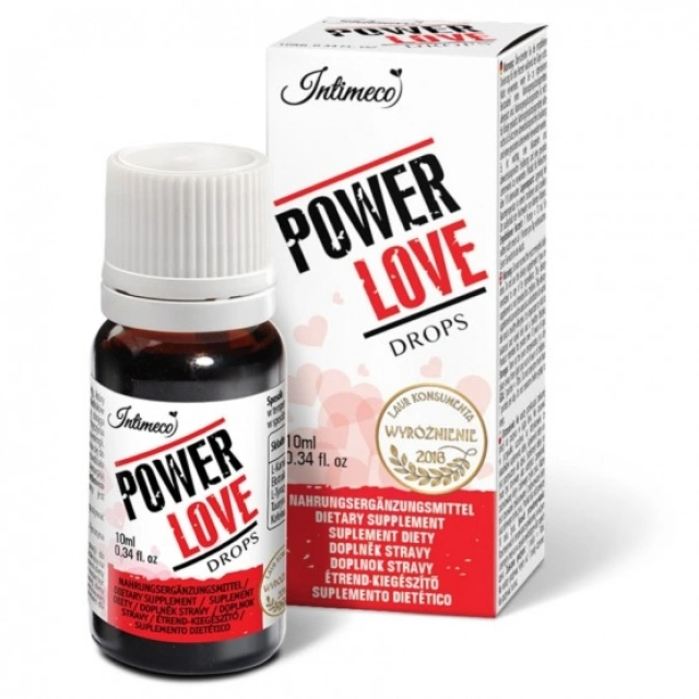 Power Love Drops 10 ml – płynny suplement diety