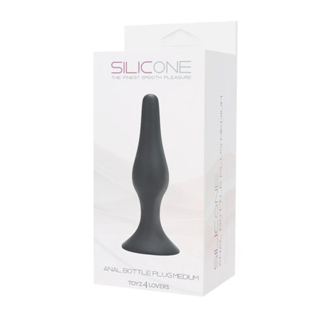 PLUG ANALE ANAL BOTTLE PLUG SILICONE MEDIUM