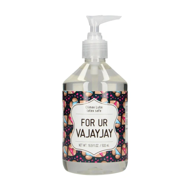 For Ur Vajayjay - Waterbased Lubricant -  500 ml