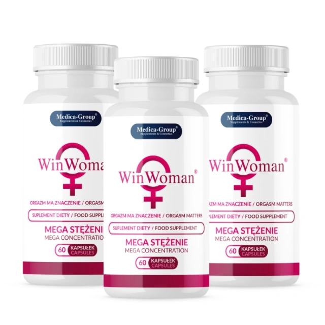 WinWoman - na Pobudzenie Orgazmu - 180 kaps.  - Nr 1 wśród KLIENTÓW !!!