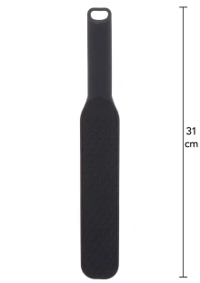 Spiked Paddle Large Black