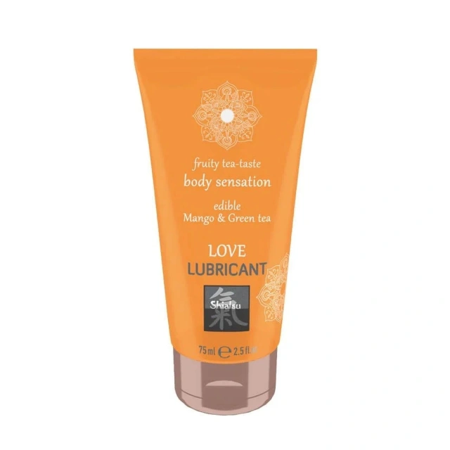 SHIATSU Love lubricant edible Mango & Green tea
