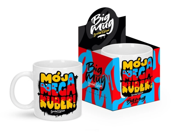 BIG MUG - Kubek 800ml - Mój mega kubek