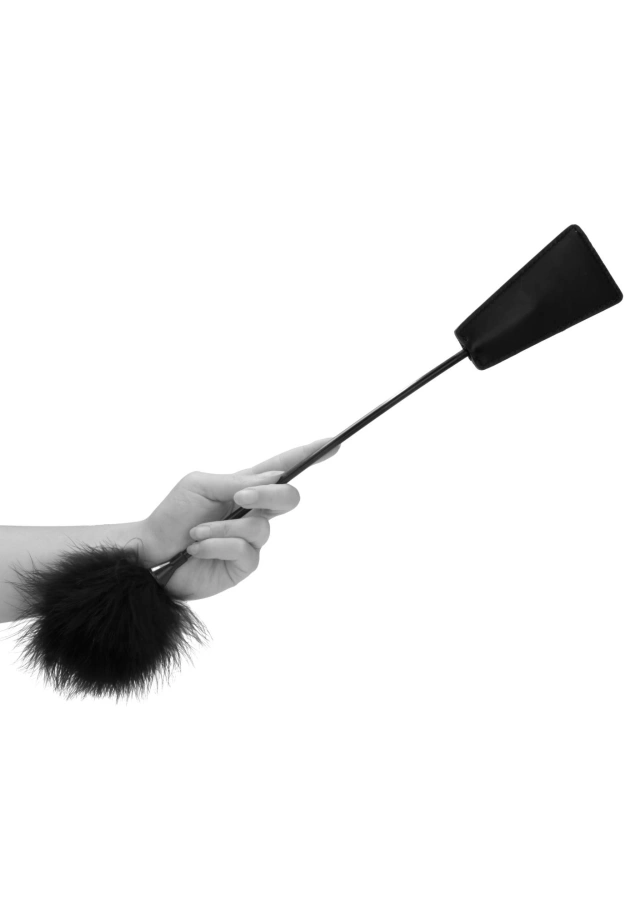 Packa i piórko 2w1 - Crop with Feather Tickler